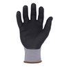 Azusa Safety Duradex 15 ga. Gray Nylon/Spandex Work Gloves, Black Nitrile 3/4 Coating, XL DX1040